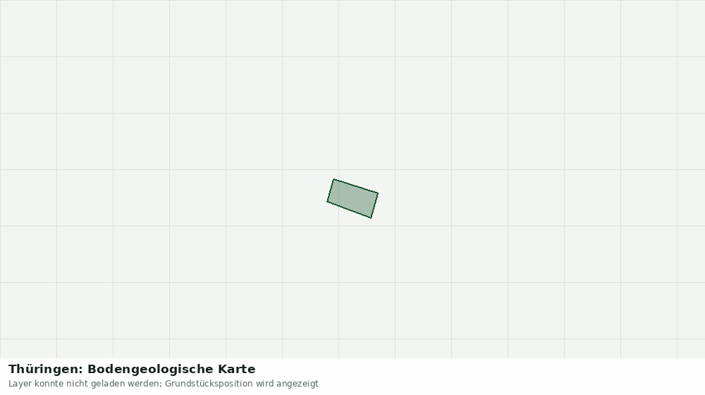 Statische Kartenansicht: Thüringen: Bodengeologische Karte