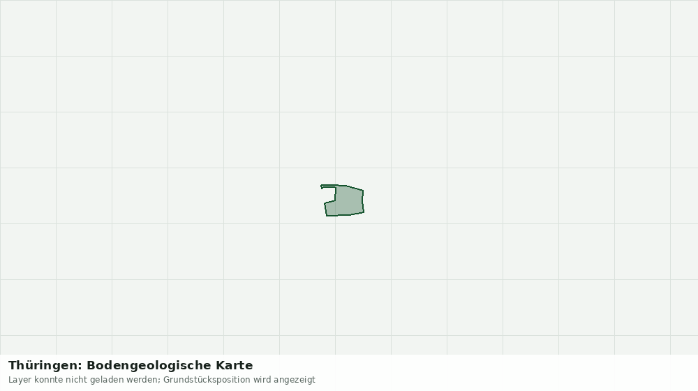 Statische Kartenansicht: Thüringen: Bodengeologische Karte