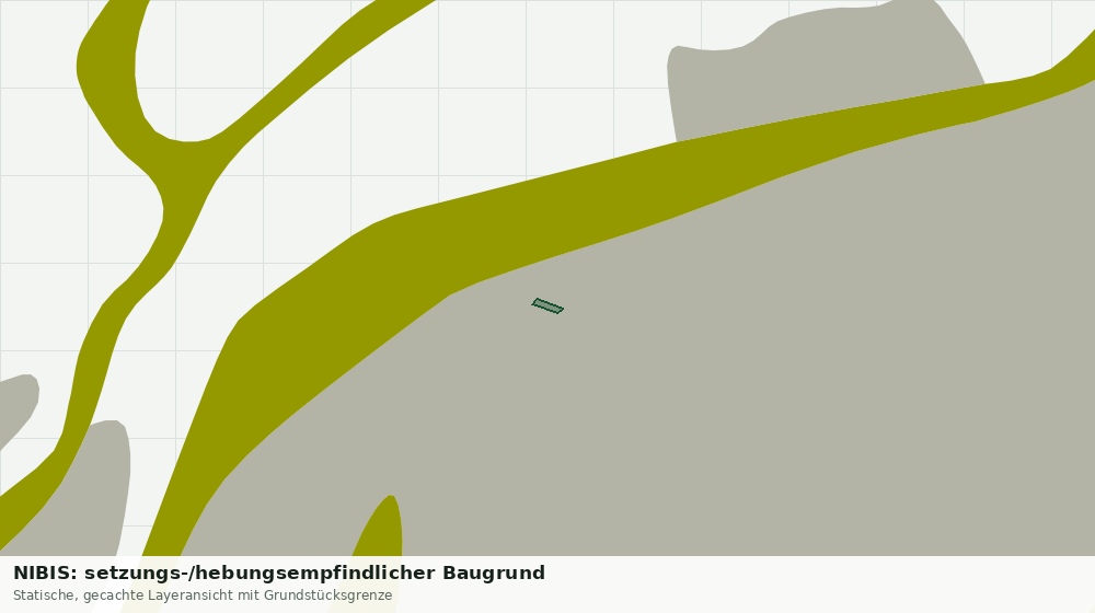 Statische Kartenansicht: NIBIS: setzungs-/hebungsempfindlicher Baugrund