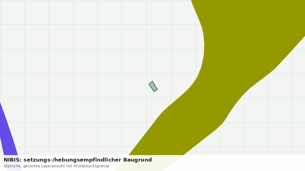 Statische Kartenansicht: NIBIS: setzungs-/hebungsempfindlicher Baugrund