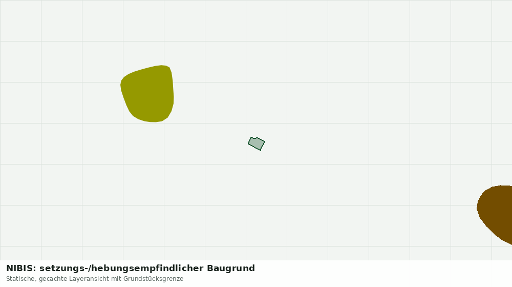 Statische Kartenansicht: NIBIS: setzungs-/hebungsempfindlicher Baugrund