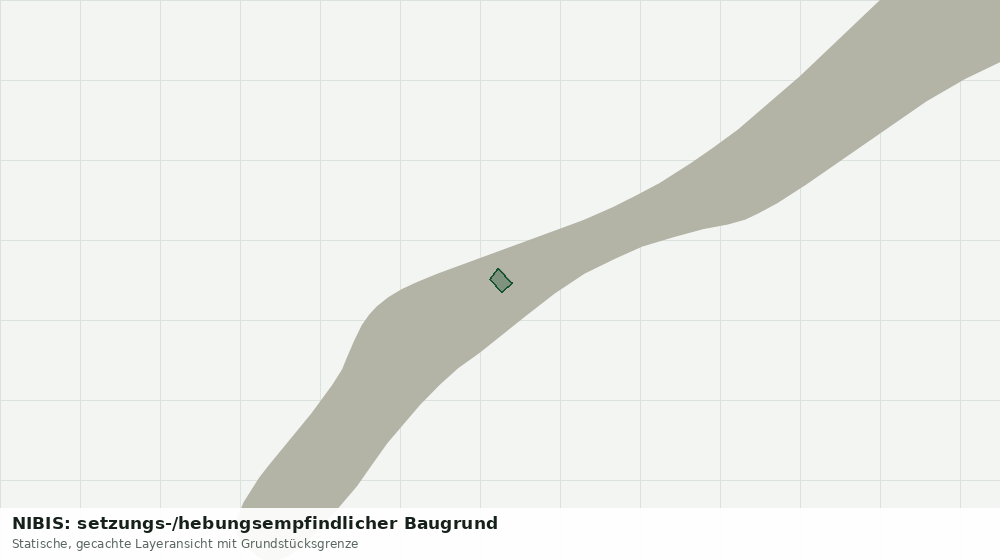 Statische Kartenansicht: NIBIS: setzungs-/hebungsempfindlicher Baugrund