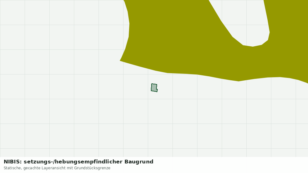 Statische Kartenansicht: NIBIS: setzungs-/hebungsempfindlicher Baugrund