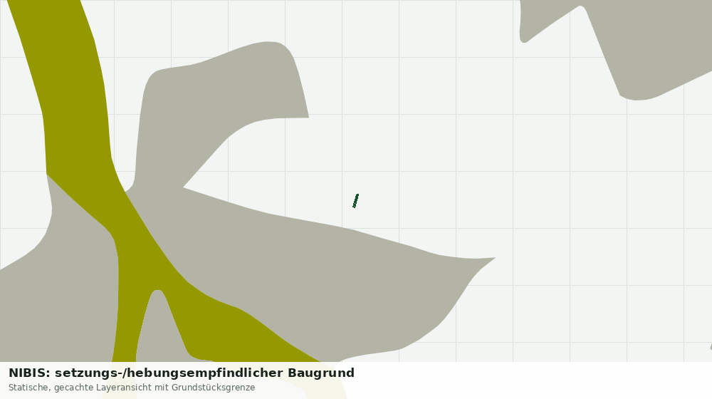 Statische Kartenansicht: NIBIS: setzungs-/hebungsempfindlicher Baugrund