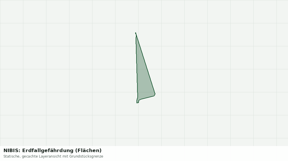 Statische Kartenansicht: NIBIS: Erdfallgefährdung (Flächen)