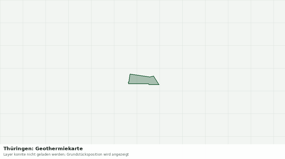 Statische Kartenansicht: Thüringen: Geothermiekarte