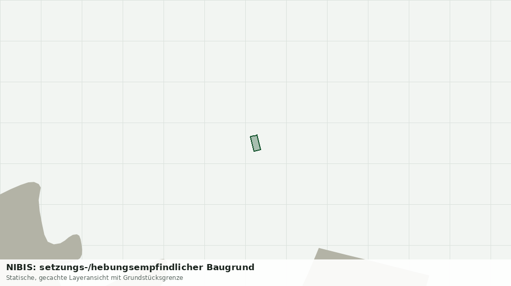 Statische Kartenansicht: NIBIS: setzungs-/hebungsempfindlicher Baugrund