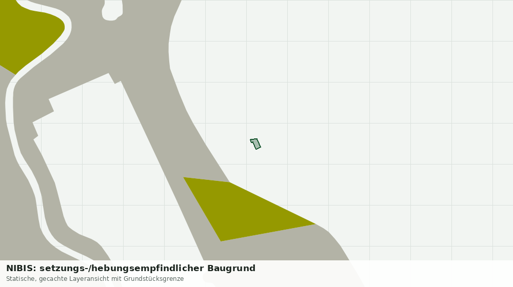 Statische Kartenansicht: NIBIS: setzungs-/hebungsempfindlicher Baugrund