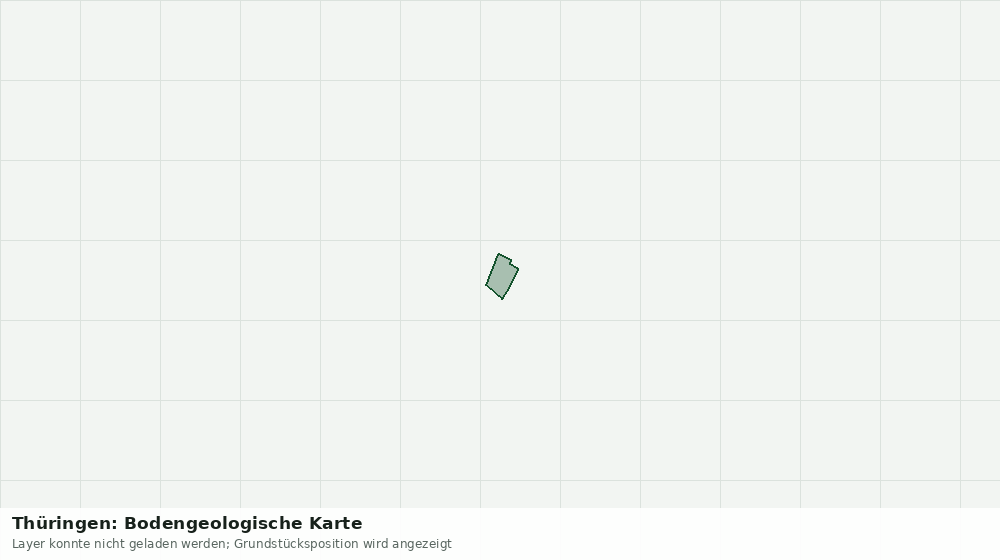 Statische Kartenansicht: Thüringen: Bodengeologische Karte