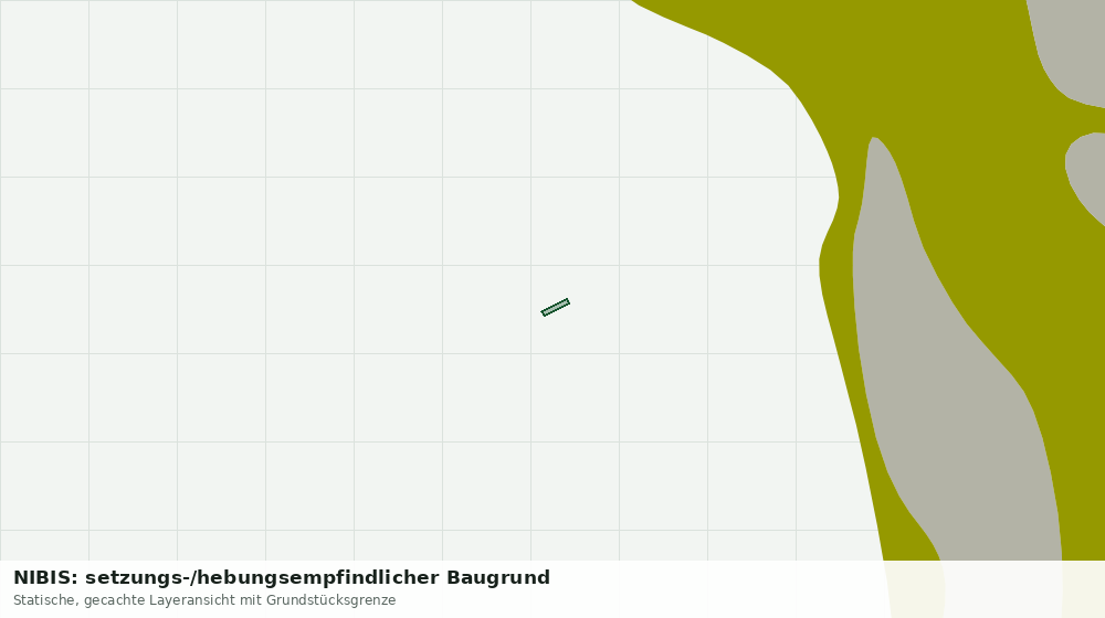 Statische Kartenansicht: NIBIS: setzungs-/hebungsempfindlicher Baugrund
