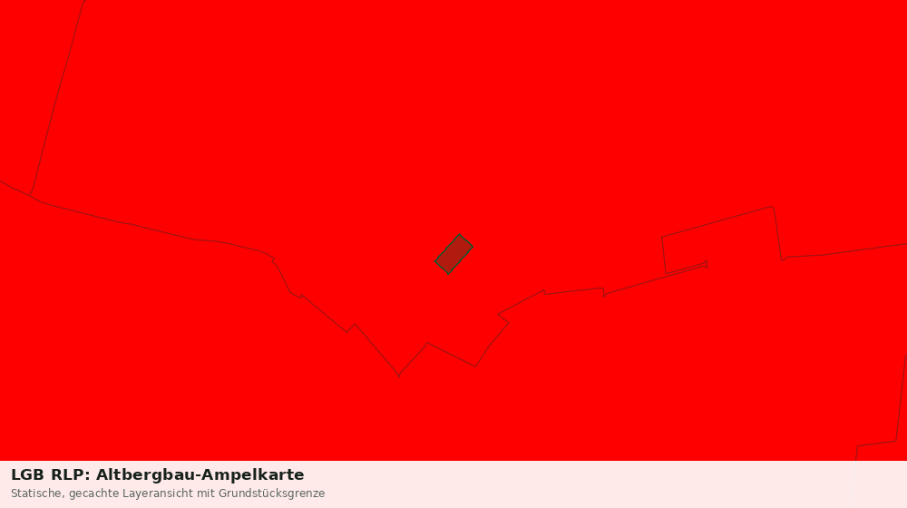 Statische Kartenansicht: LGB RLP: Altbergbau-Ampelkarte