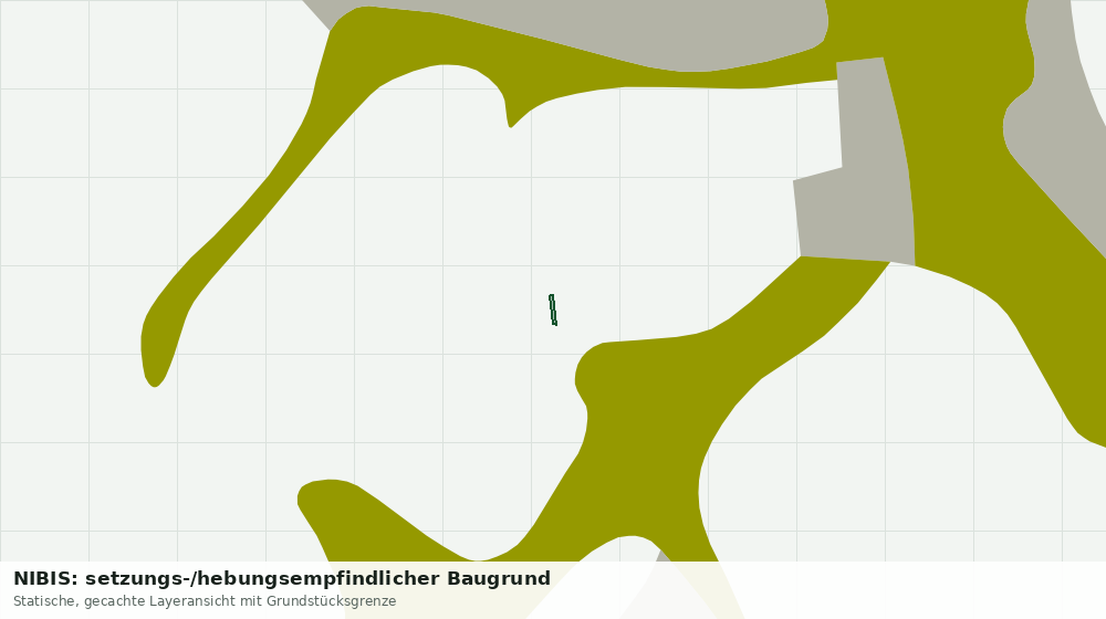 Statische Kartenansicht: NIBIS: setzungs-/hebungsempfindlicher Baugrund