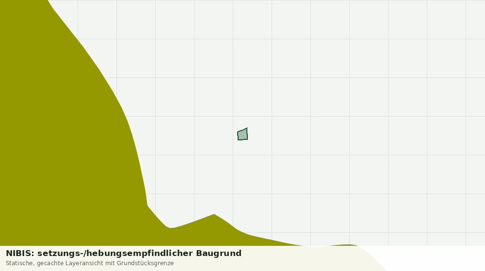Statische Kartenansicht: NIBIS: setzungs-/hebungsempfindlicher Baugrund