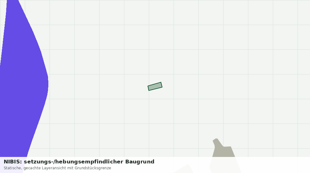 Statische Kartenansicht: NIBIS: setzungs-/hebungsempfindlicher Baugrund