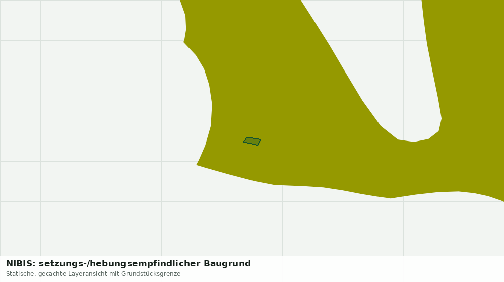 Statische Kartenansicht: NIBIS: setzungs-/hebungsempfindlicher Baugrund