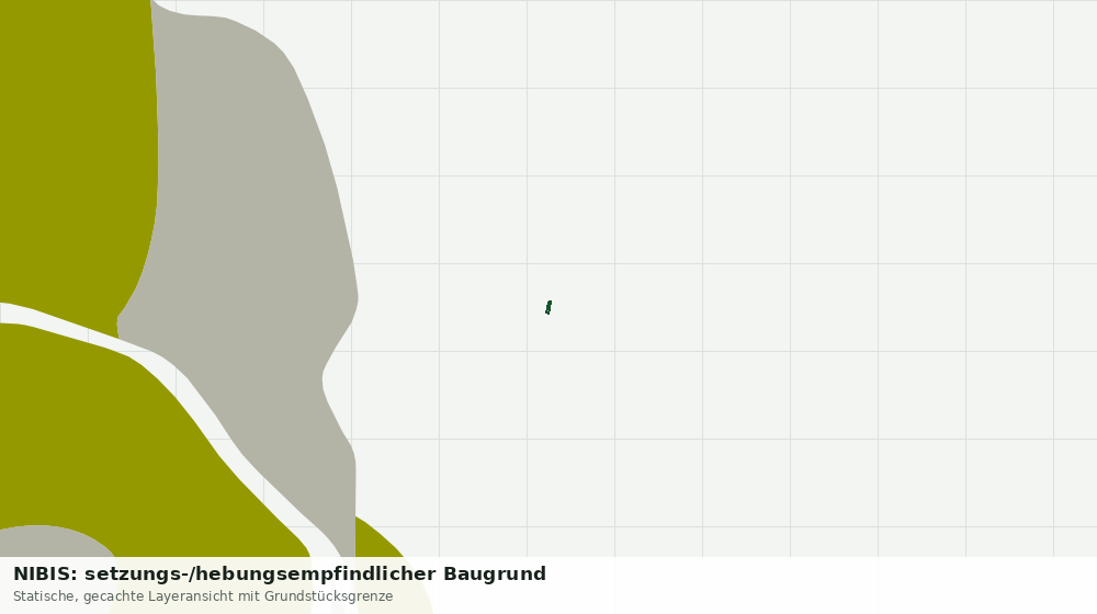 Statische Kartenansicht: NIBIS: setzungs-/hebungsempfindlicher Baugrund
