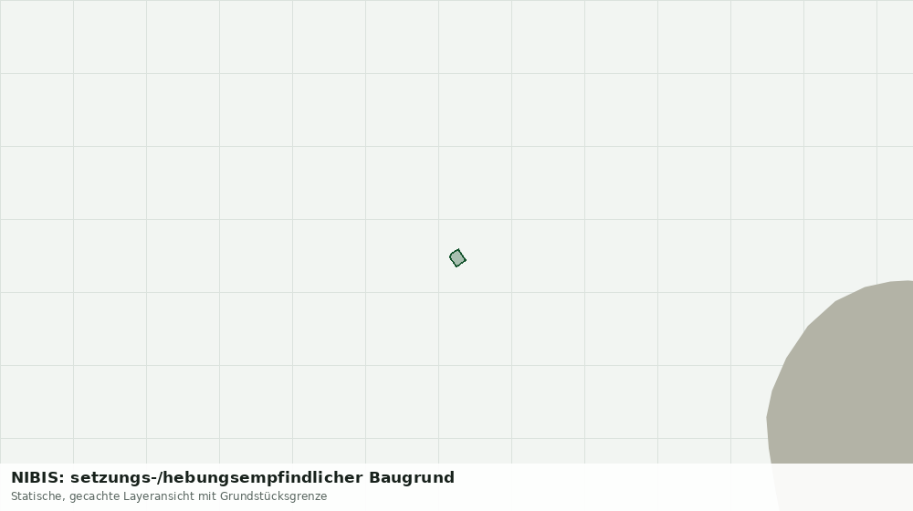 Statische Kartenansicht: NIBIS: setzungs-/hebungsempfindlicher Baugrund