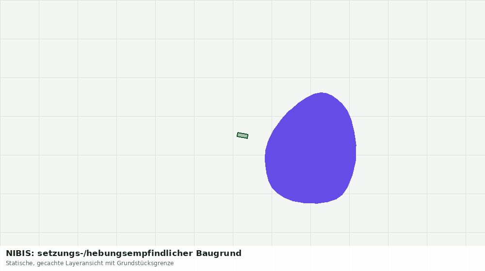 Statische Kartenansicht: NIBIS: setzungs-/hebungsempfindlicher Baugrund