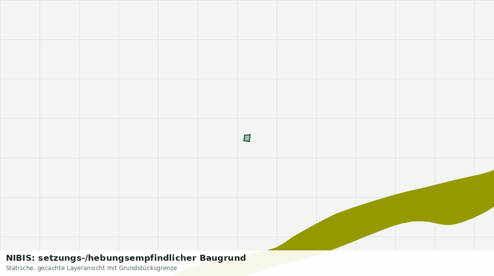 Statische Kartenansicht: NIBIS: setzungs-/hebungsempfindlicher Baugrund