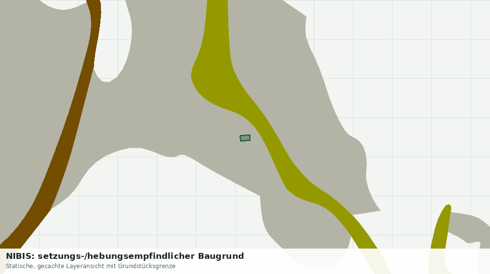 Statische Kartenansicht: NIBIS: setzungs-/hebungsempfindlicher Baugrund