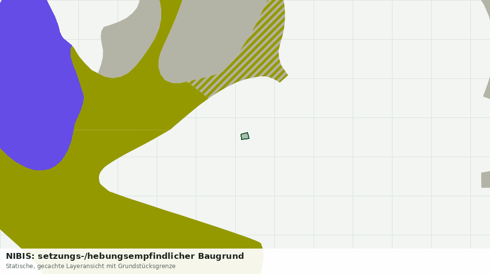 Statische Kartenansicht: NIBIS: setzungs-/hebungsempfindlicher Baugrund