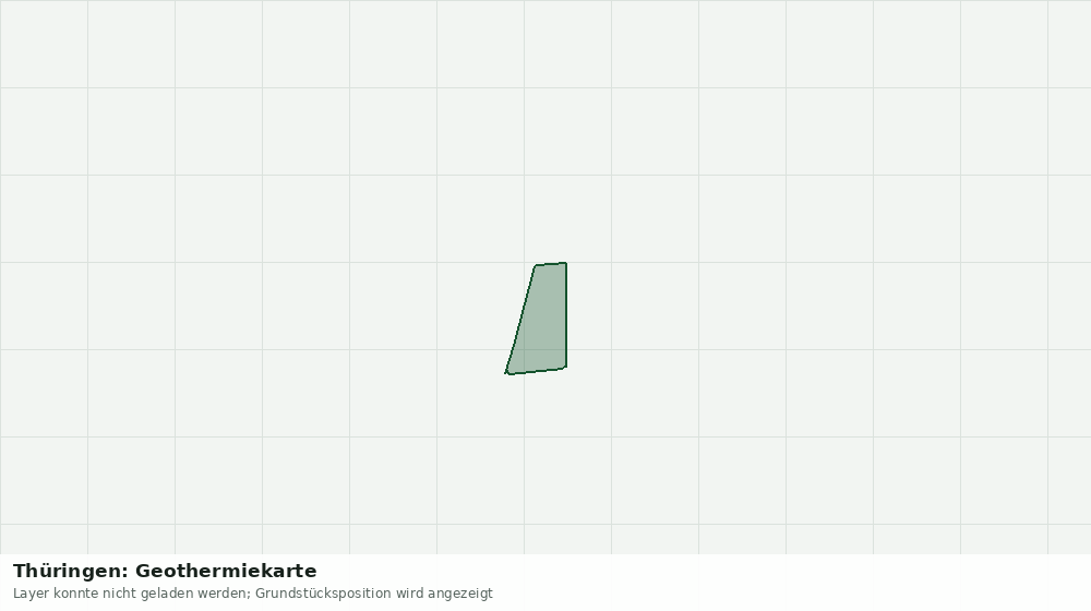 Statische Kartenansicht: Thüringen: Geothermiekarte