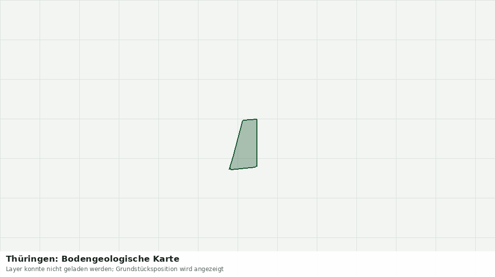 Statische Kartenansicht: Thüringen: Bodengeologische Karte