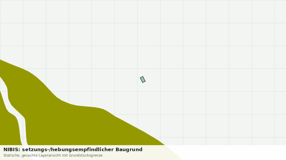Statische Kartenansicht: NIBIS: setzungs-/hebungsempfindlicher Baugrund