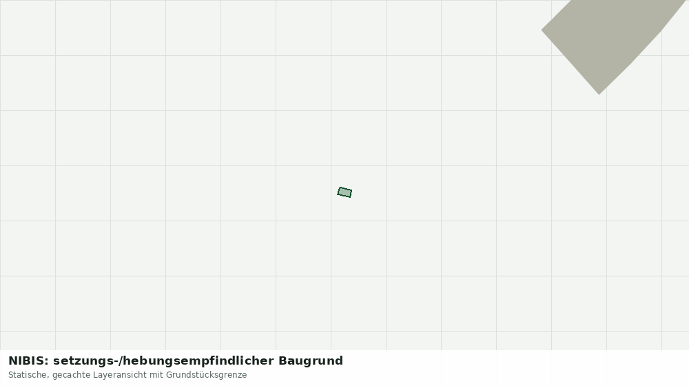 Statische Kartenansicht: NIBIS: setzungs-/hebungsempfindlicher Baugrund