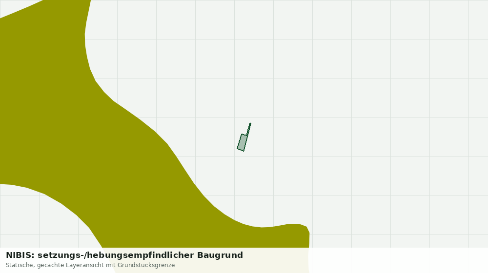 Statische Kartenansicht: NIBIS: setzungs-/hebungsempfindlicher Baugrund