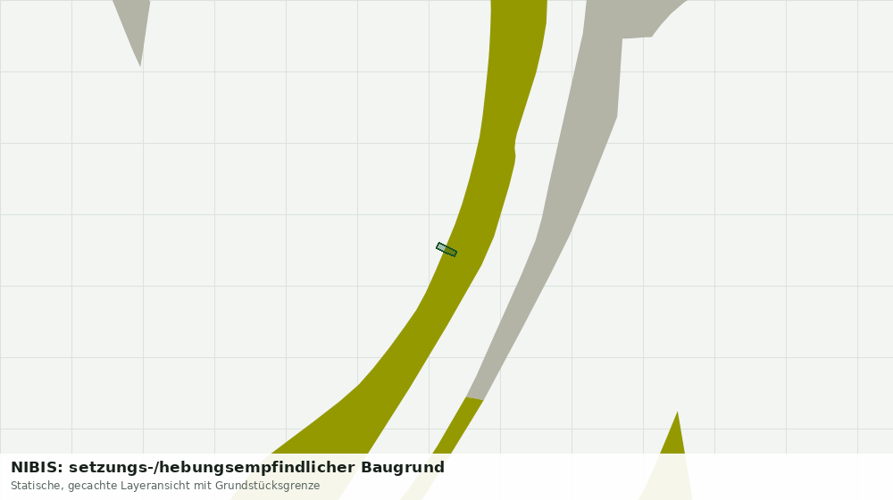 Statische Kartenansicht: NIBIS: setzungs-/hebungsempfindlicher Baugrund