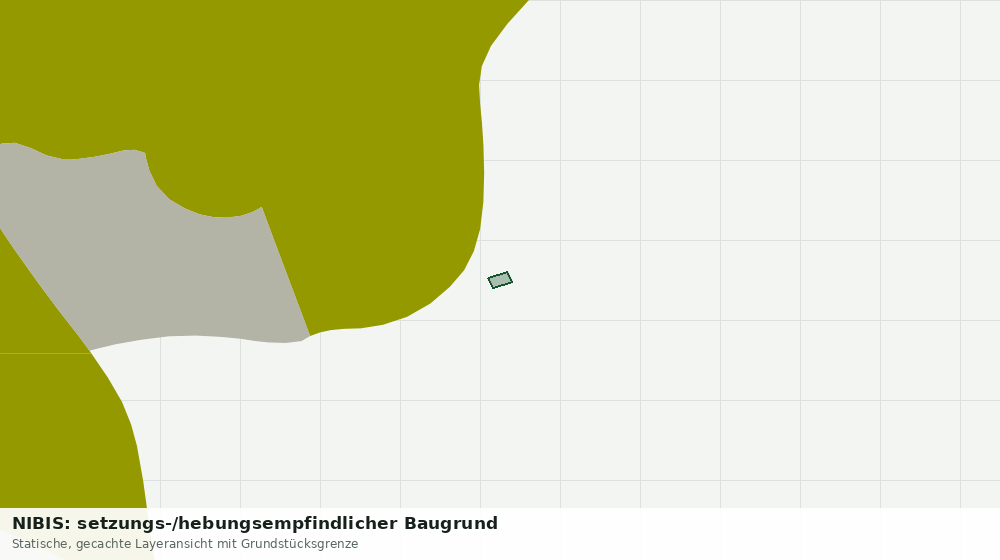 Statische Kartenansicht: NIBIS: setzungs-/hebungsempfindlicher Baugrund