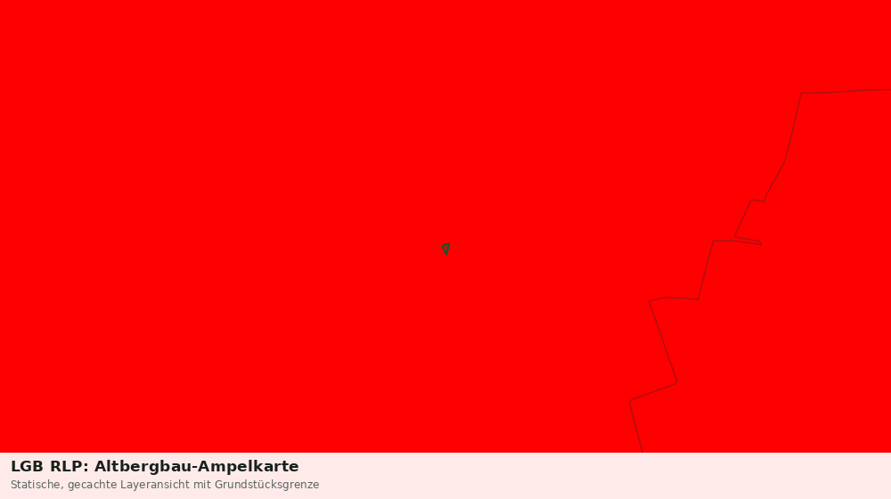 Statische Kartenansicht: LGB RLP: Altbergbau-Ampelkarte