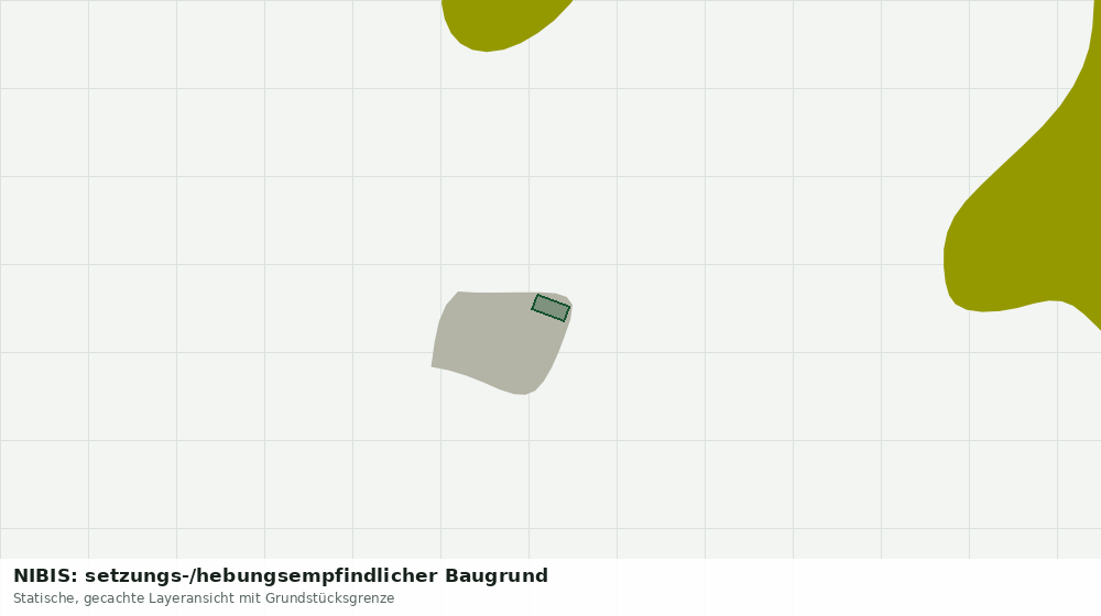 Statische Kartenansicht: NIBIS: setzungs-/hebungsempfindlicher Baugrund