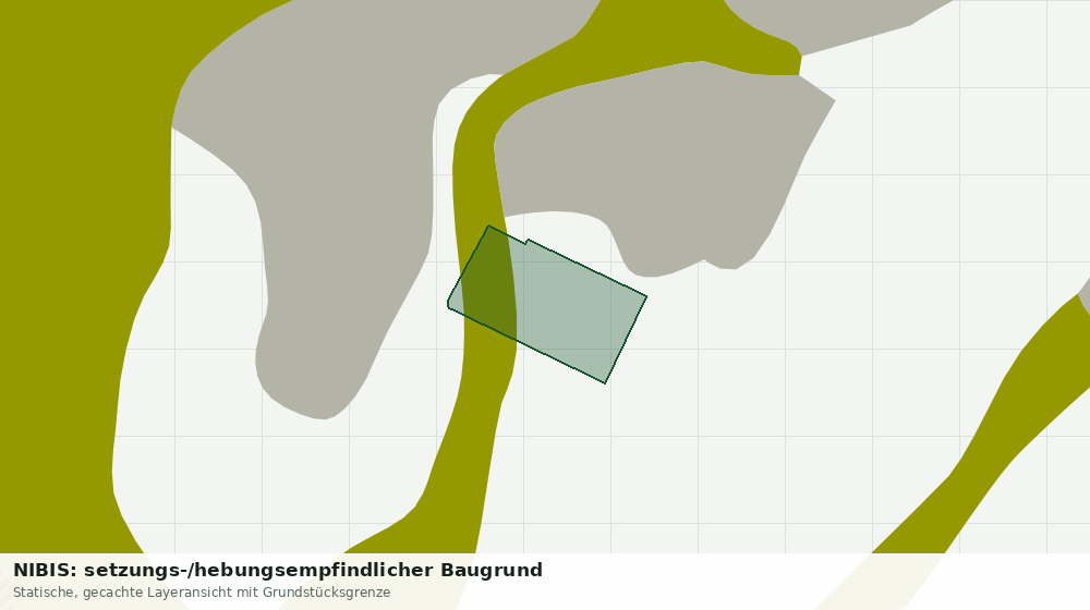 Statische Kartenansicht: NIBIS: setzungs-/hebungsempfindlicher Baugrund