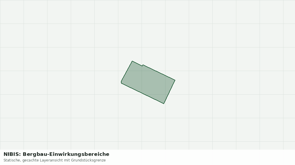 Statische Kartenansicht: NIBIS: Bergbau-Einwirkungsbereiche