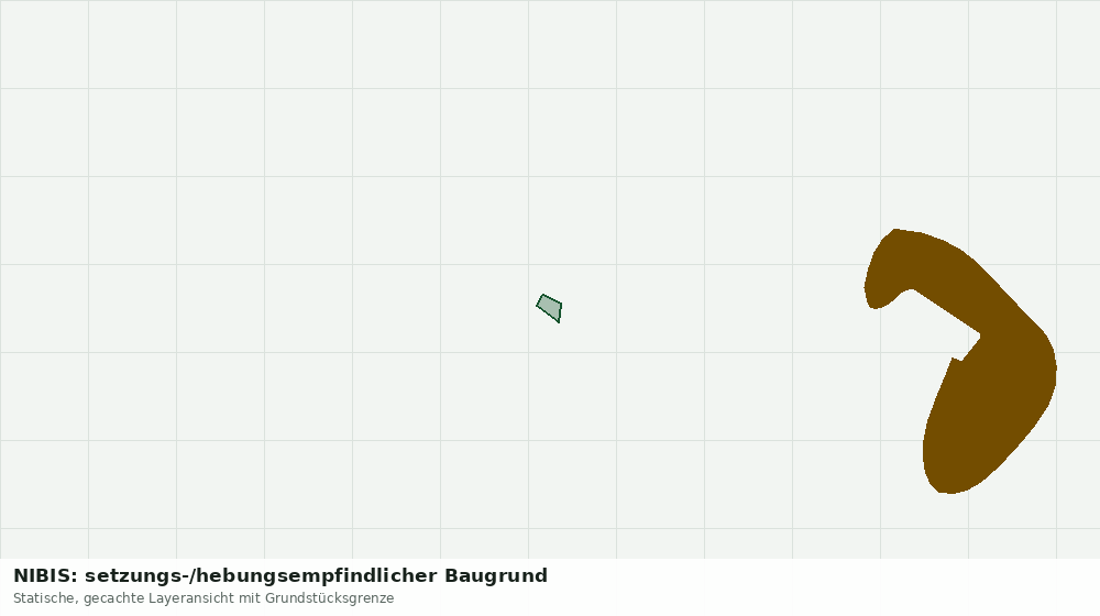 Statische Kartenansicht: NIBIS: setzungs-/hebungsempfindlicher Baugrund