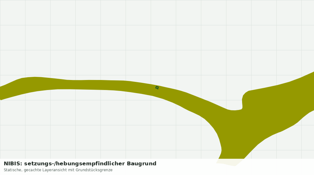 Statische Kartenansicht: NIBIS: setzungs-/hebungsempfindlicher Baugrund