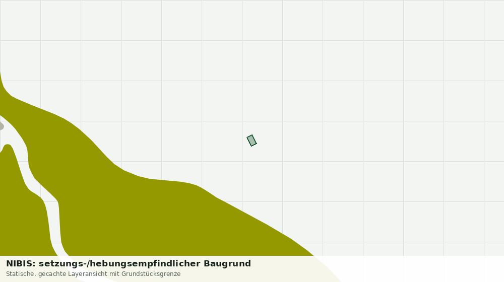 Statische Kartenansicht: NIBIS: setzungs-/hebungsempfindlicher Baugrund