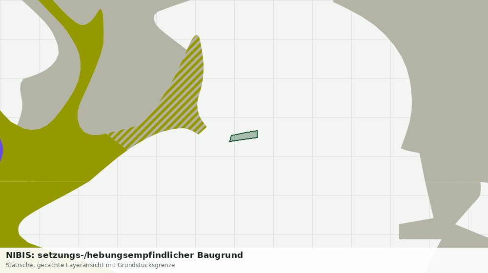 Statische Kartenansicht: NIBIS: setzungs-/hebungsempfindlicher Baugrund