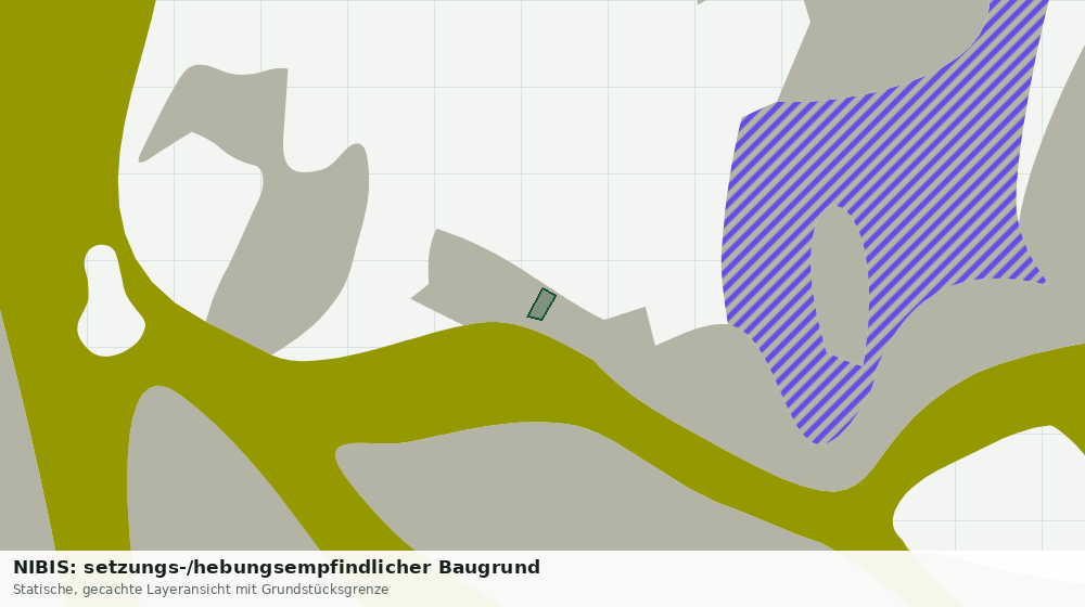 Statische Kartenansicht: NIBIS: setzungs-/hebungsempfindlicher Baugrund
