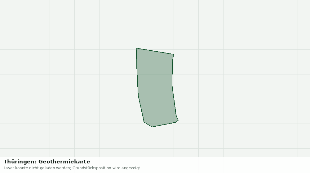Statische Kartenansicht: Thüringen: Geothermiekarte
