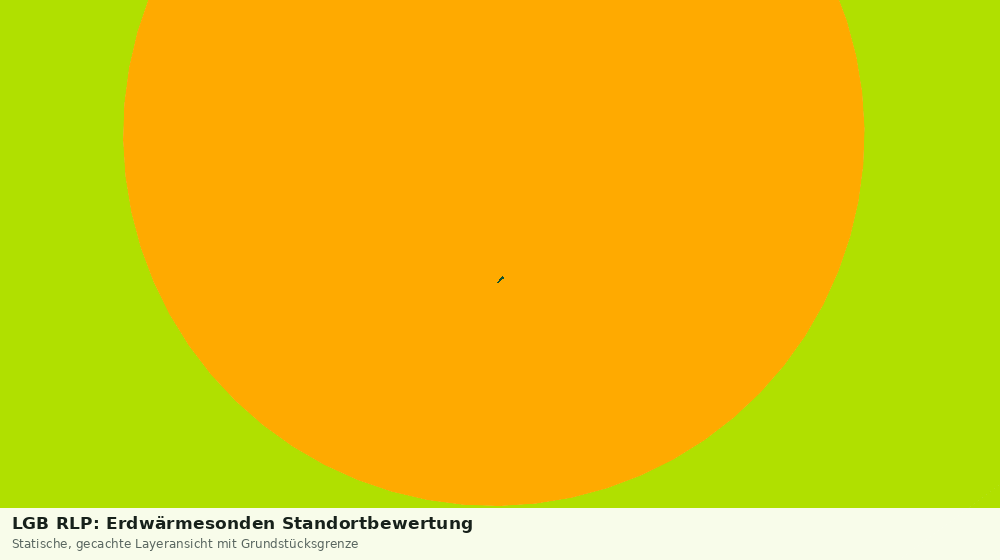 Statische Kartenansicht: LGB RLP: Erdwärmesonden Standortbewertung