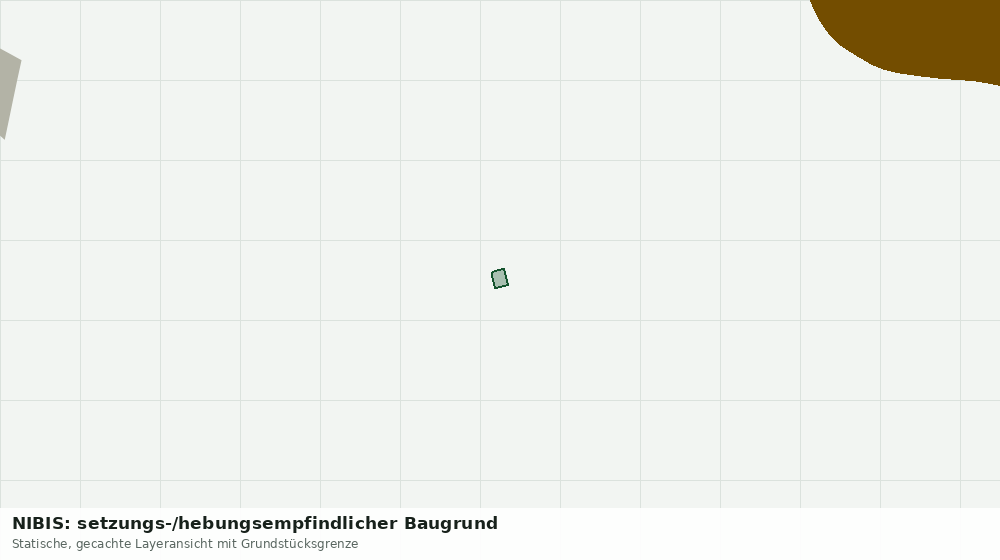 Statische Kartenansicht: NIBIS: setzungs-/hebungsempfindlicher Baugrund