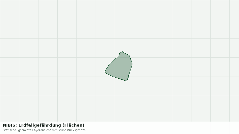 Statische Kartenansicht: NIBIS: Erdfallgefährdung (Flächen)