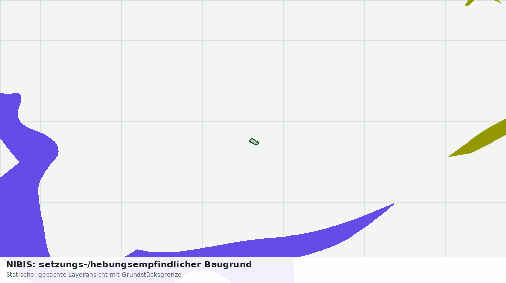 Statische Kartenansicht: NIBIS: setzungs-/hebungsempfindlicher Baugrund