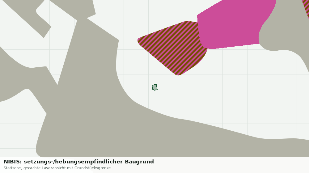 Statische Kartenansicht: NIBIS: setzungs-/hebungsempfindlicher Baugrund