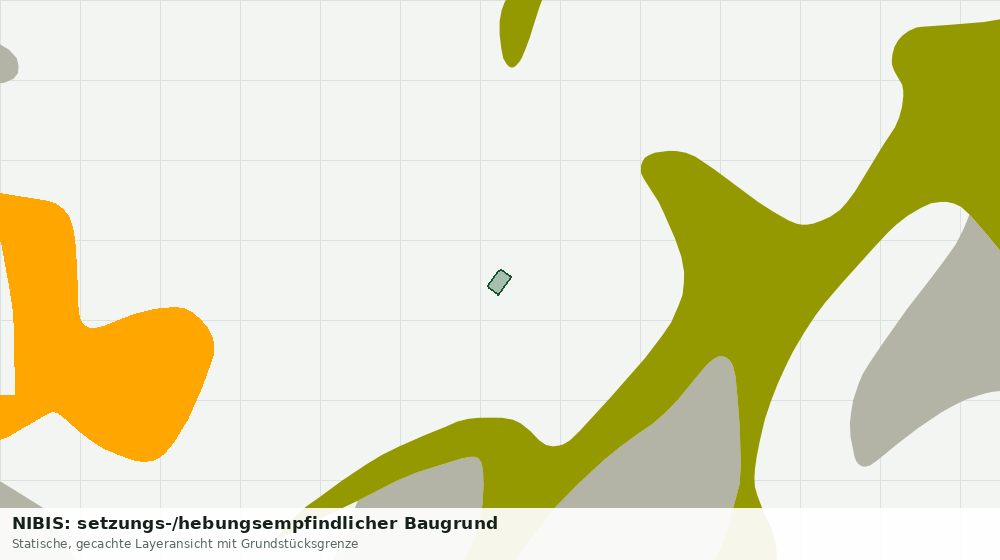 Statische Kartenansicht: NIBIS: setzungs-/hebungsempfindlicher Baugrund