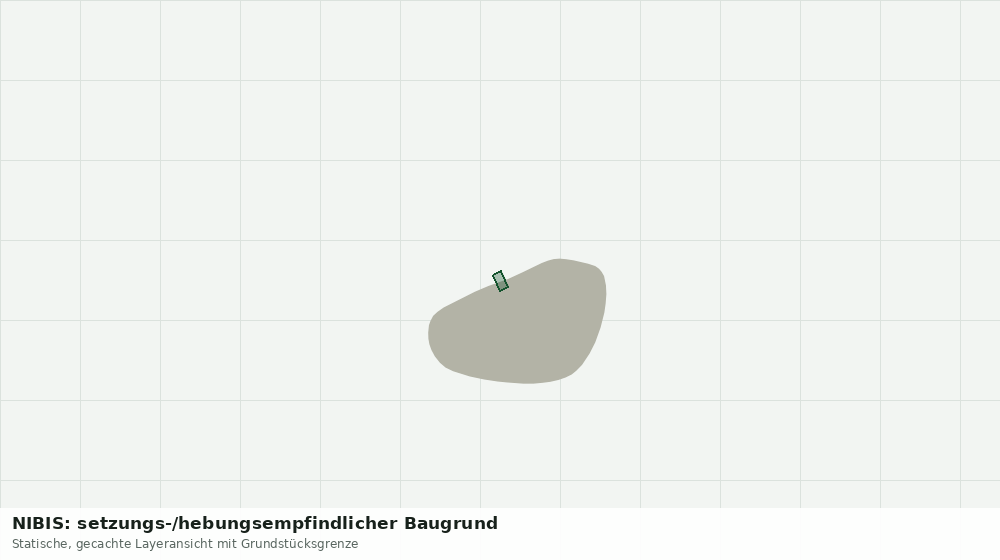 Statische Kartenansicht: NIBIS: setzungs-/hebungsempfindlicher Baugrund