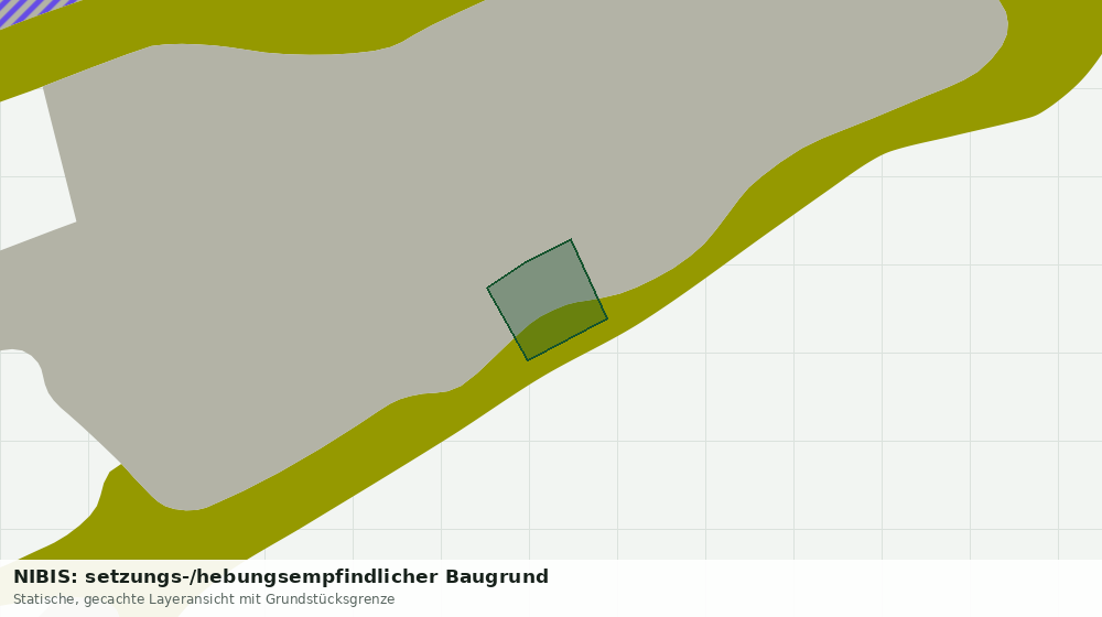 Statische Kartenansicht: NIBIS: setzungs-/hebungsempfindlicher Baugrund